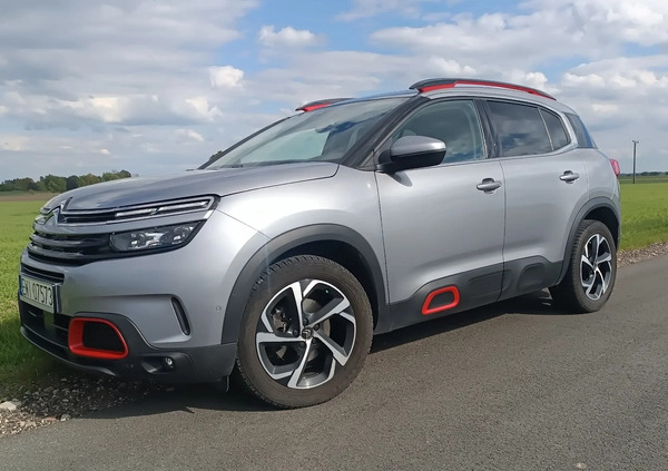 Citroen C5 Aircross cena 82900 przebieg: 78000, rok produkcji 2019 z Wieluń małe 631